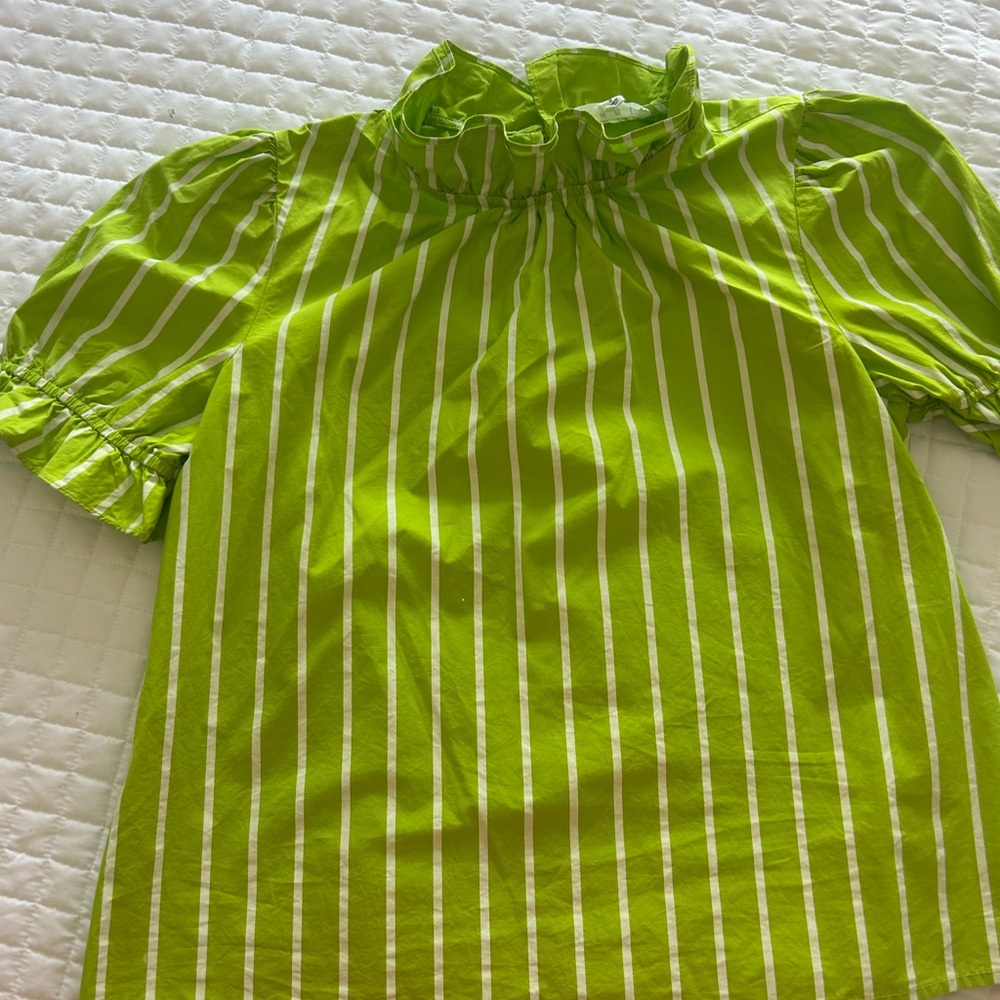 THML Green Striped Shirt